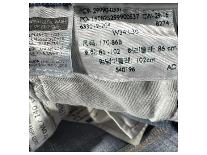 Jeans Levi's 504 Regular Straight Blu - vista 16