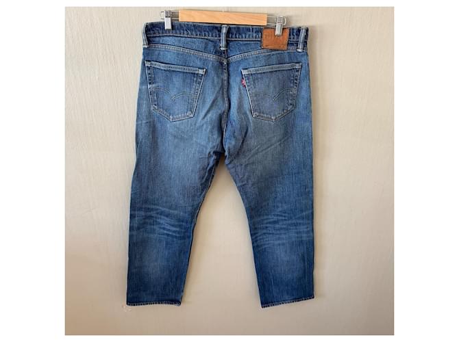 Jeans Levi's 504 Regular Straight Blu - vista 2