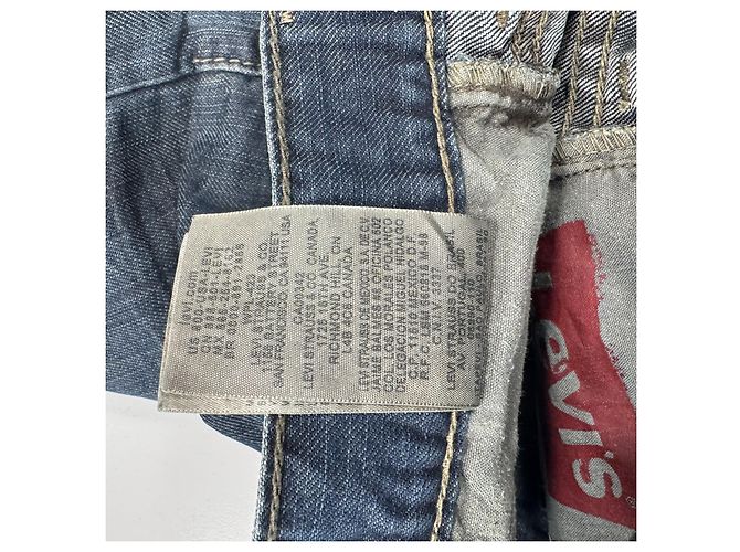 Levi's 514 Slim Straight Short Vaquero Azul - vista 11