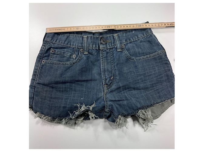 Levi's 514 Slim Straight Short Vaquero Azul - vista 3