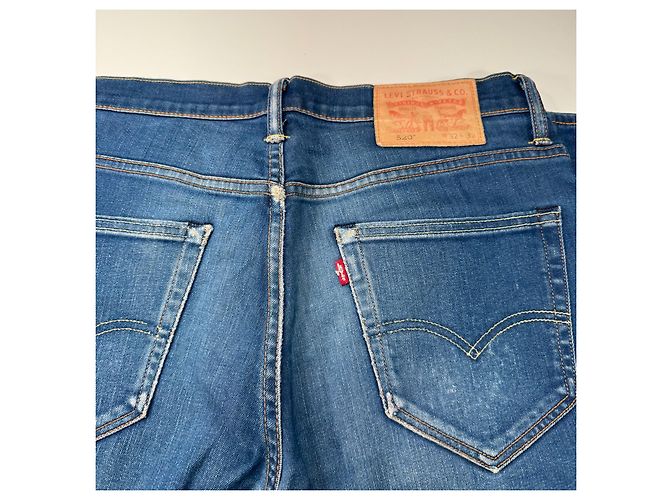 Levi's 520 Jeans Premium Extreme Taper Blu - vista 14