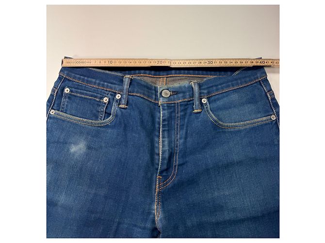 Levi's 520 Jeans Premium Extreme Taper Blu - vista 2
