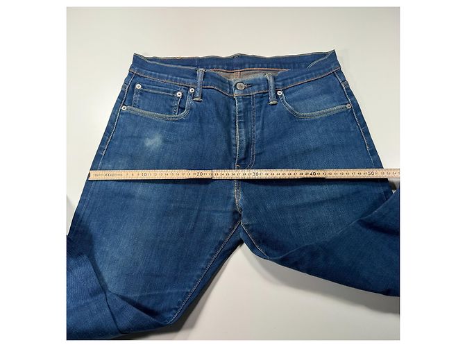 Levi's 520 Jeans Premium Extreme Taper Blu - vista 3