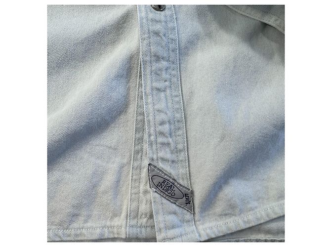 Camicia in denim Levi's Real Indigo Blu chiaro - vista 7