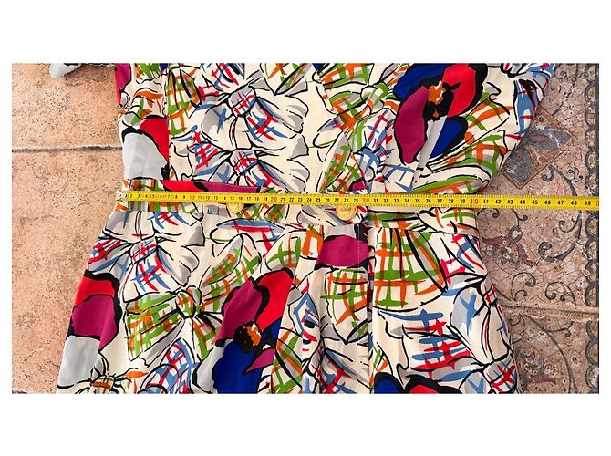 Philosophy di Lorenzo Serafini Renzo Seidenkleid mit floralem Print - Ansicht 13