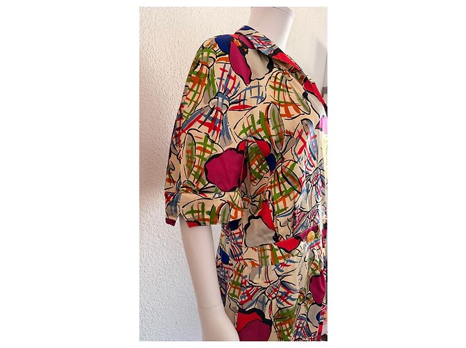 Philosophy di Lorenzo Serafini Renzo Seidenkleid mit floralem Print - Ansicht 4