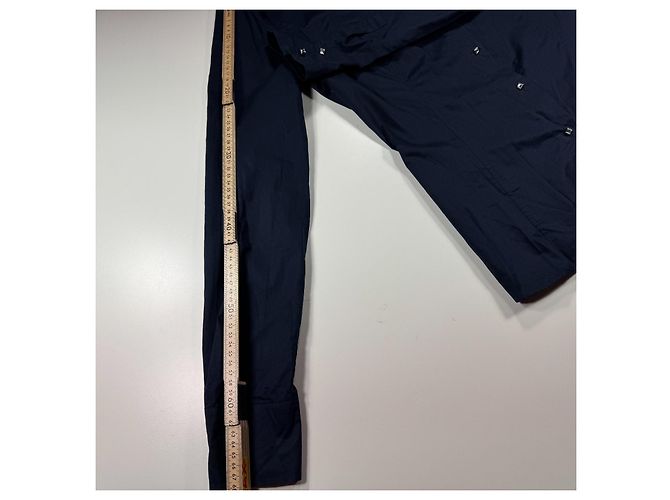 Camicia Versace Jeans Couture blu scuro ricamata - vista 8