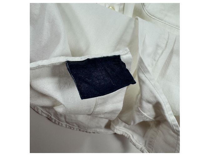 Camicia Burberry London in cotone bianco - vista 5