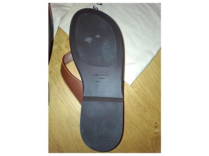 Louis Vuitton LV Sunset Sandali - Pelle Marrone - vista 6