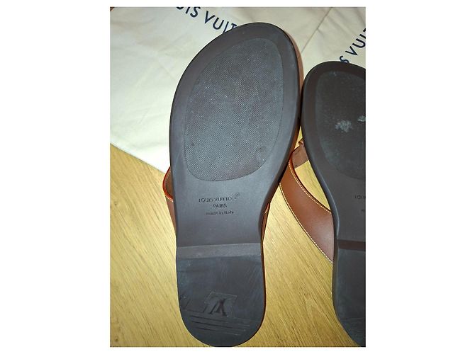 Louis Vuitton LV Sunset Sandali - Pelle Marrone - vista 7
