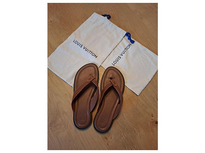 Louis Vuitton LV Sunset Sandali - Pelle Marrone - vista 8