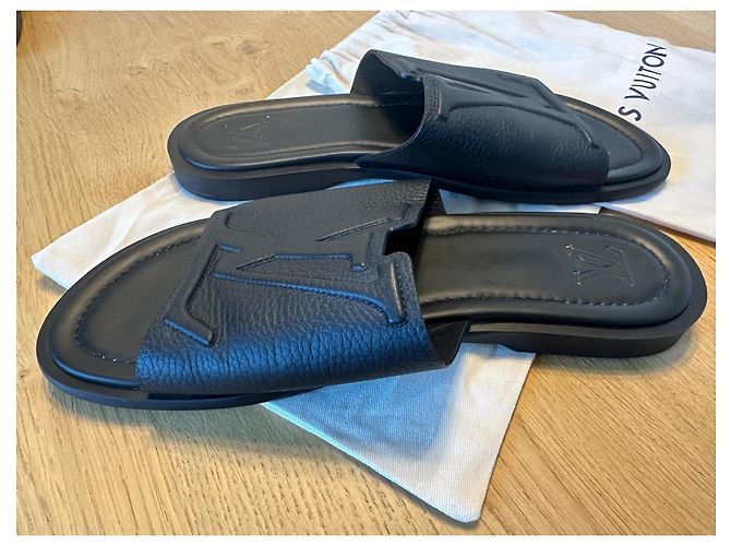 Louis Vuitton Portofino Pantoletten - Schwarz - Ansicht 3