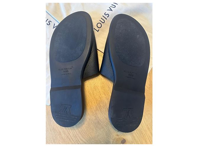 Louis Vuitton Portofino Pantoletten - Schwarz - Ansicht 4