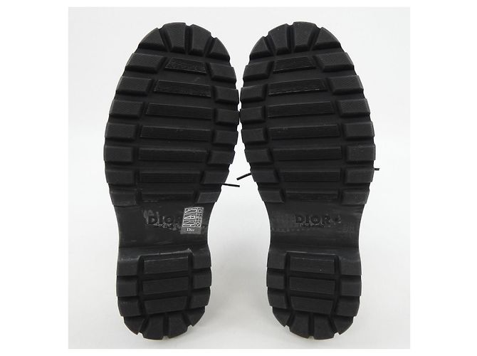 Dior SACAI Lederschuhe Schwarz Weiß - Ansicht 4