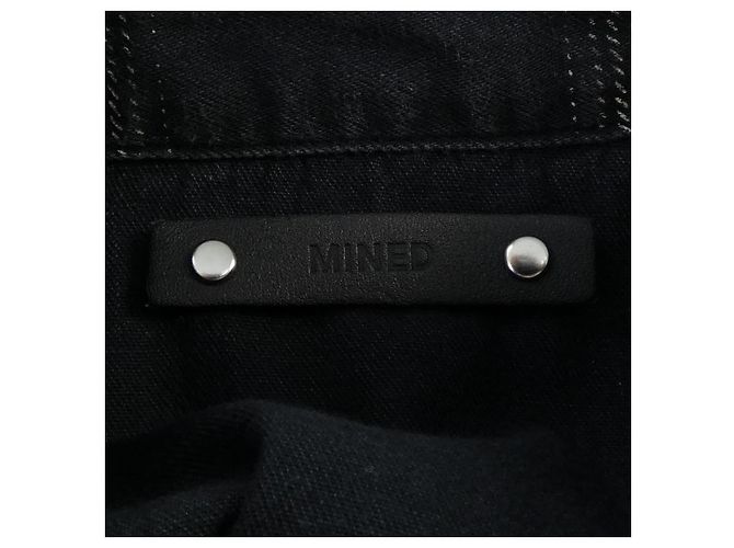 Autre Marque Camicia a quadri Minedenim Marrone Nero - vista 4