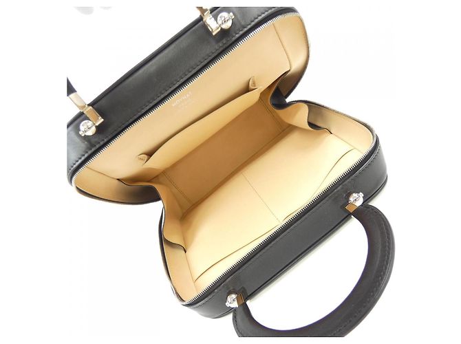 Borsa a tracolla in pelle Moynat Nero - vista 6