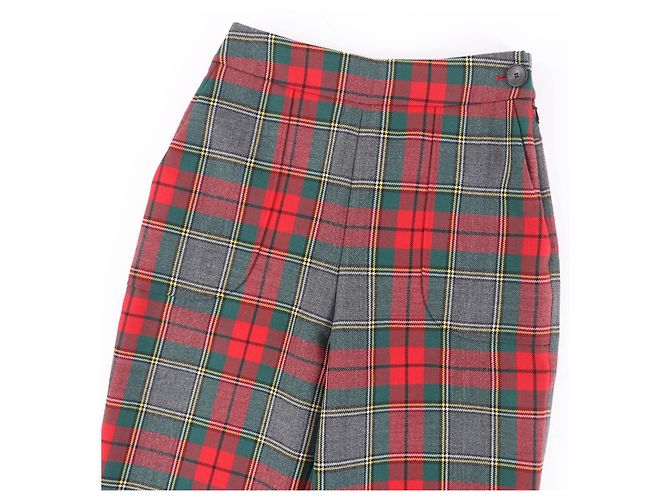 Christian Dior Wollhose Mehrfarben - Ansicht 3