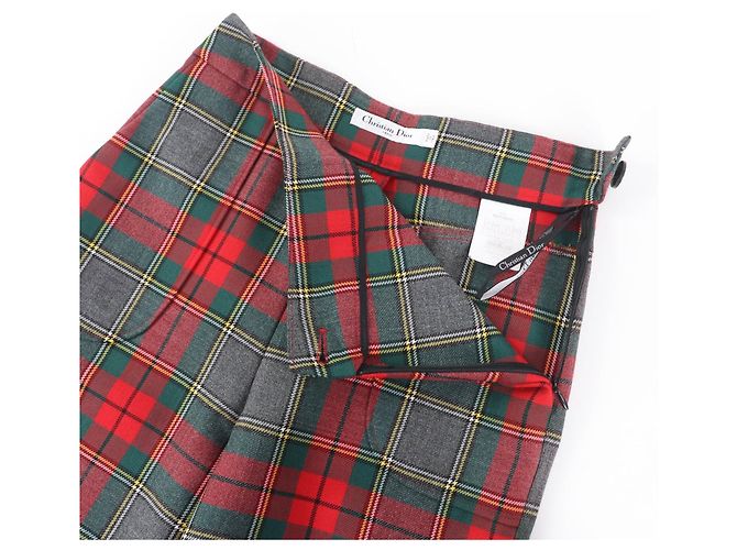 Christian Dior Wollhose Mehrfarben - Ansicht 4