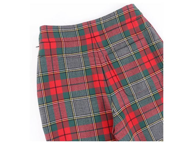 Christian Dior Wollhose Mehrfarben - Ansicht 5