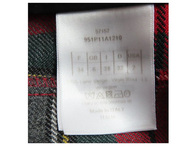 Christian Dior Wollhose Mehrfarben - Ansicht 8