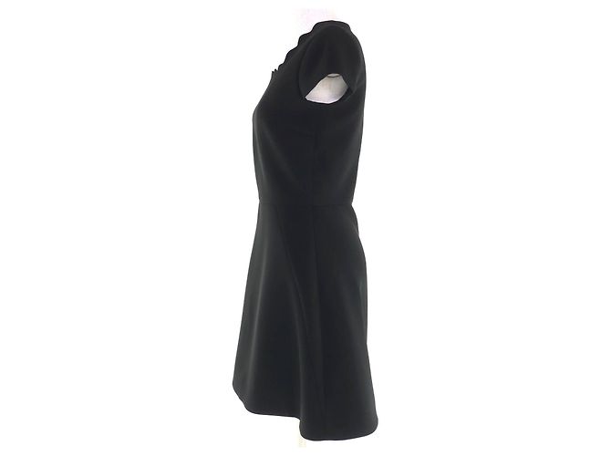 Autre Marque YOKO CHAN YCD-124-918 Kleid Schwarz - Ansicht 2