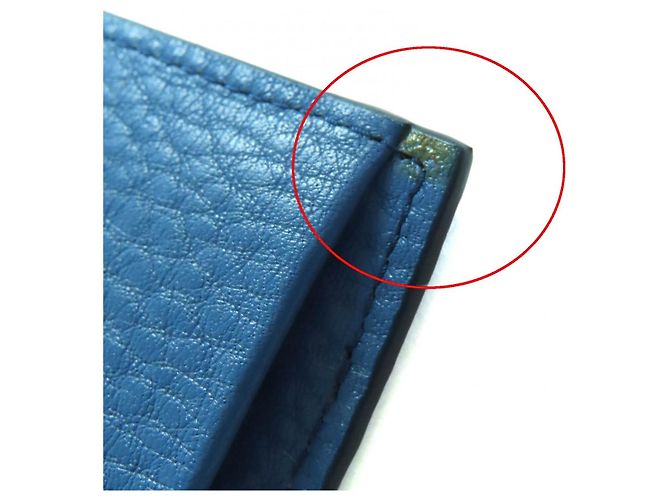 Cartera de cuero Prada 1MV204 Azul - vista 13