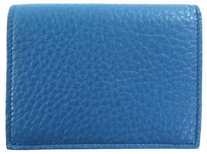 Cartera de cuero Prada 1MV204 Azul - vista 3