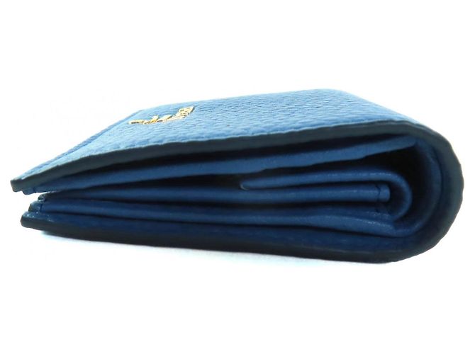 Cartera de cuero Prada 1MV204 Azul - vista 4