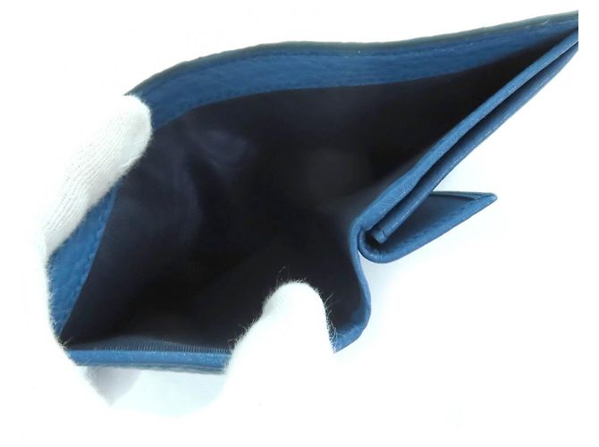 Cartera de cuero Prada 1MV204 Azul - vista 7