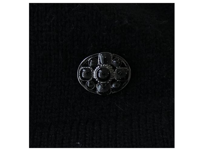 Timeless Punto de cachemira Chanel Negro - vista 8
