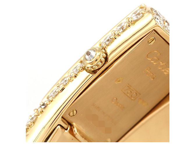 Cartier Au750 Quartz Golden - Ansicht 4