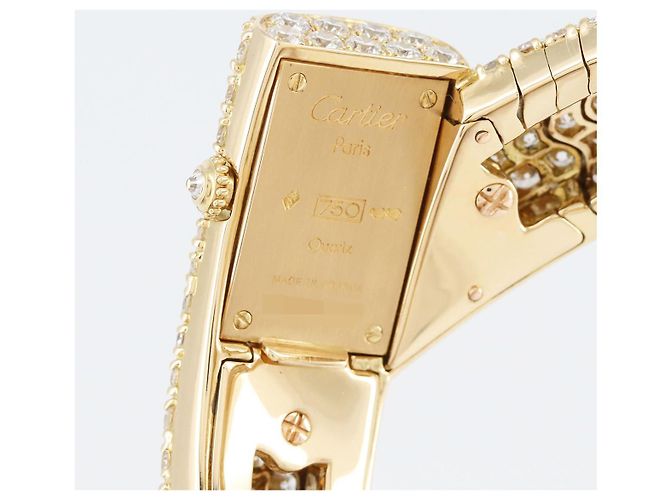 Cartier Au750 Quartz Golden - Ansicht 8