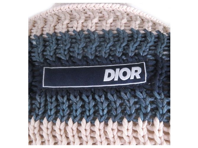 Poncho de la Colección Beachwear Dior Parley for the Oceans Azul - vista 6