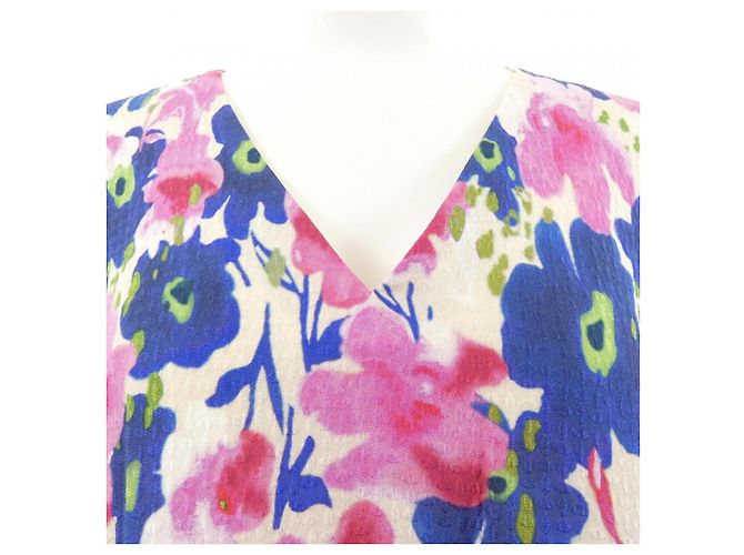 Autre Marque Drawer Kleid Pink Blau - Ansicht 5