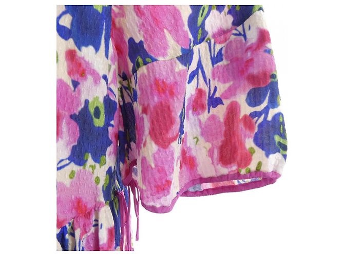 Autre Marque Drawer Kleid Pink Blau - Ansicht 6
