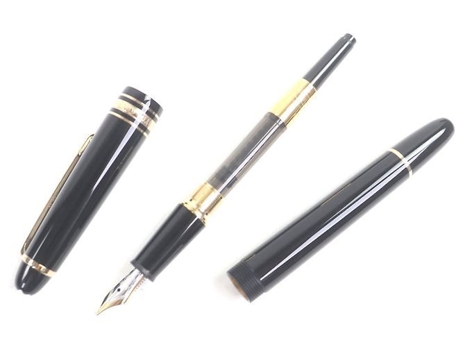 MONTBLANC Meisterstuck Classic Pix Füllfederhalter Schwarz - Ansicht 3