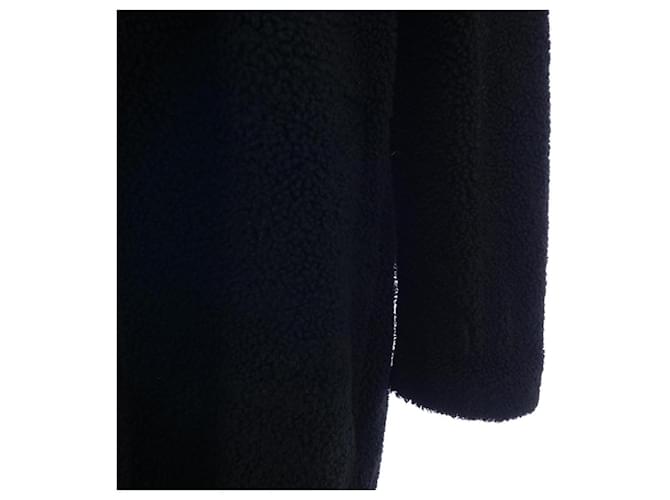 El abrigo de shearling The Row Negro - vista 6