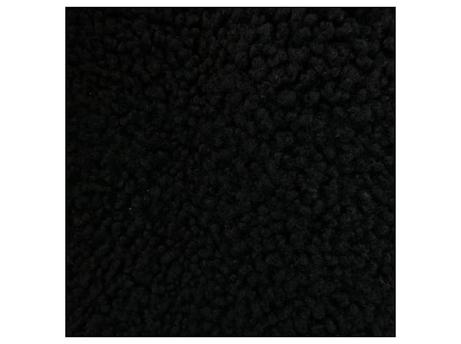 El abrigo de shearling The Row Negro - vista 7