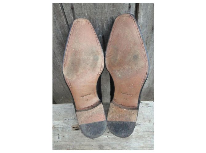 Autre Marque Andrea Ventura Firenze Scarpe Richelieu Nero - vista 5