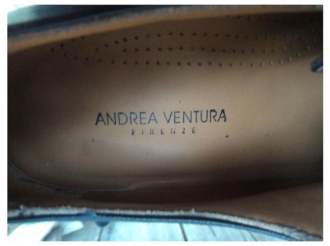 Autre Marque Andrea Ventura Firenze Scarpe Richelieu Nero - vista 8