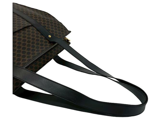 Céline Bolso Tote Celine Macadam Blazon Triomphe Logo Pattern Negro - vista 4