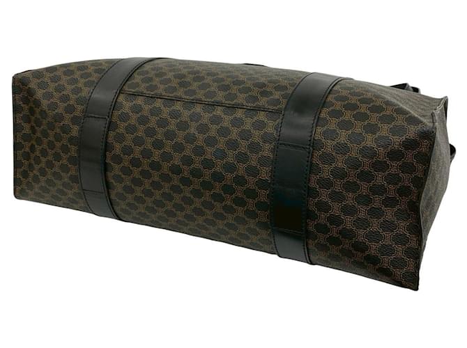Céline Bolso Tote Celine Macadam Blazon Triomphe Logo Pattern Negro - vista 8