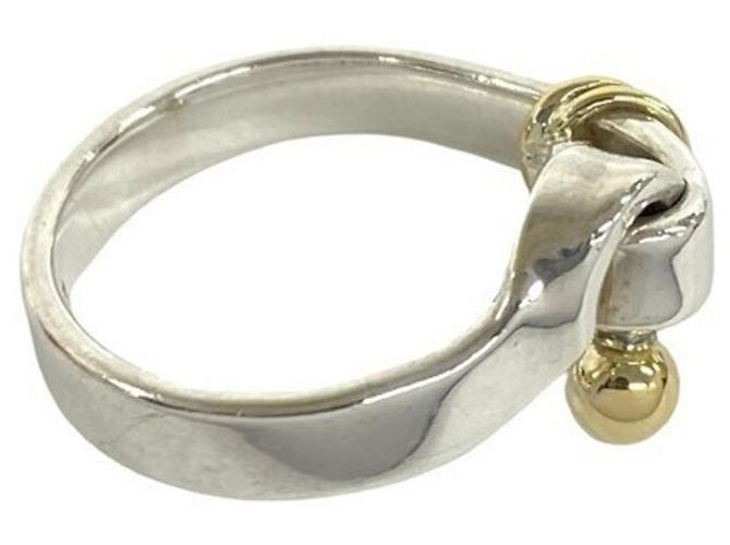 Tiffany & Co Tiffany Vintage Hook & Eye Ring Silber Golden - Ansicht 5