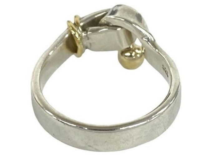 Tiffany & Co Tiffany Vintage Hook & Eye Ring Silber Golden - Ansicht 6