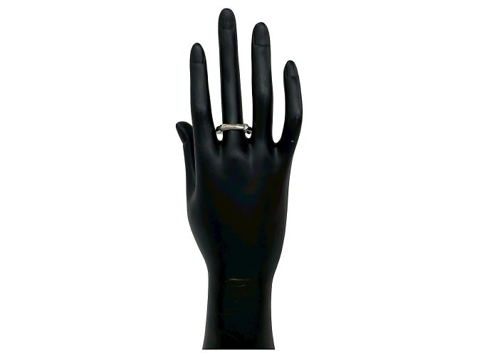 Tiffany & Co. Vintage Bamboo Band Ring Silber - Ansicht 2