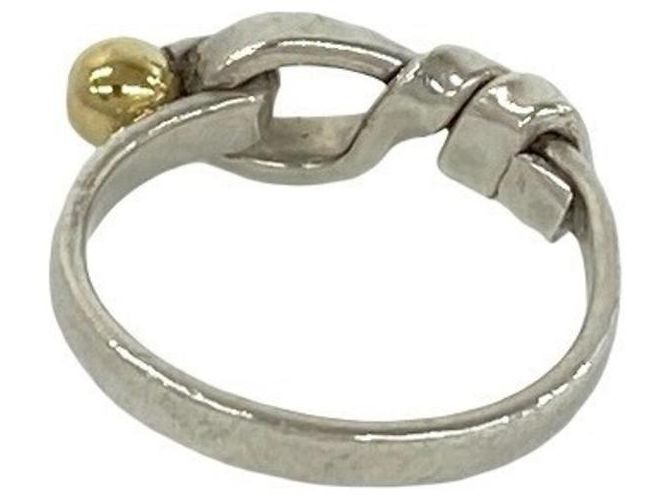 Tiffany & Co Tiffany Hook & Eye Band Ring Silber Golden - Ansicht 6