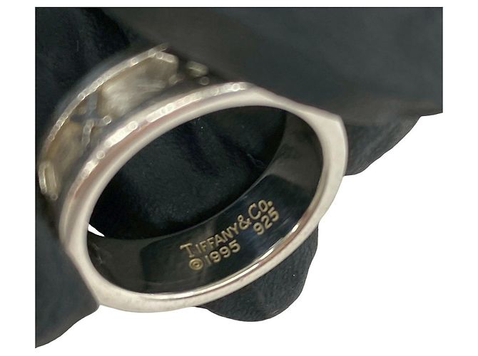 Tiffany & Co Anello Tiffany Vintage Atlas Band Argento - vista 3