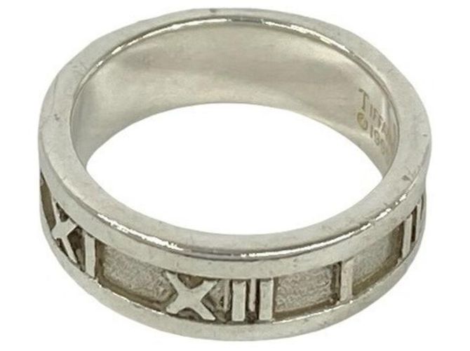 Tiffany & Co Anello Tiffany Vintage Atlas Band Argento - vista 4