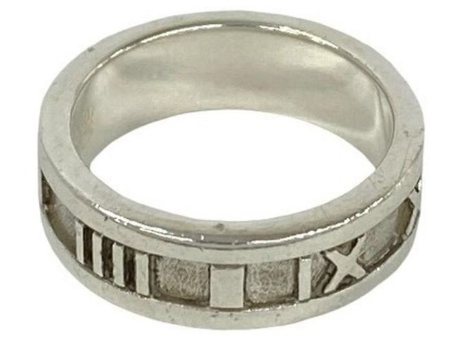 Tiffany & Co Anello Tiffany Vintage Atlas Band Argento - vista 5