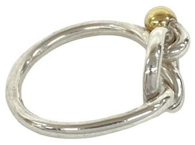 Tiffany & Co. Vintage Love Knot Ring Silber Golden - Ansicht 5